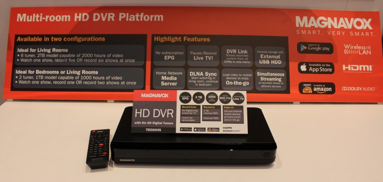 Photo of a Magnavox multi-room HD DVR 