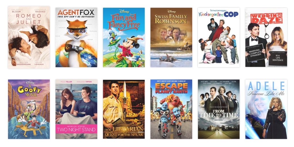 Streaming movies on Hoopla Digital