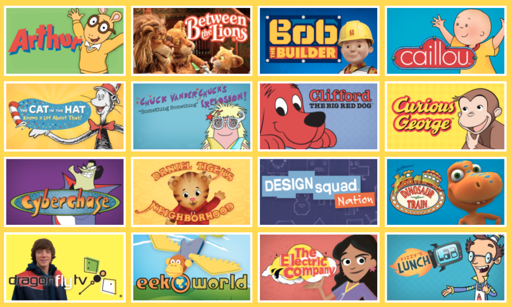 PBS kids show guide