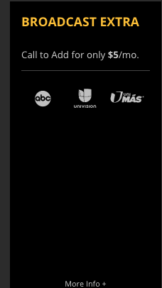Sling TV Broadcast Extra