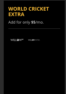 World Cricket Extra Sling TV
