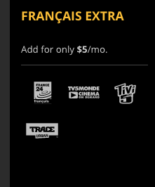 Sling TV Francais Extra