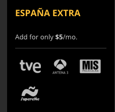 Sling TV Espana Extra