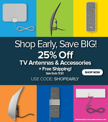 Shop Early, Save BIG! 25% off until 11/30. Use code SHOPEARLY + free shipping on ALL ORDERS!
