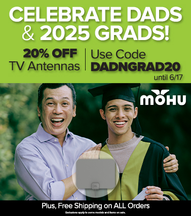 Celebrate Dads & Grads with 20% off! Use Code DADNGRAD until 6/17 to save.