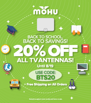 Back to school, back to savings! Use code BTS20 and enjoy 20% off until 8/19.